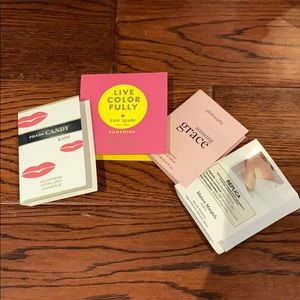 Prada Candy KISS, Kate Spade, Philosophy, Margiela